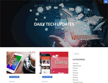 Tablet Screenshot of dailytechtools.com